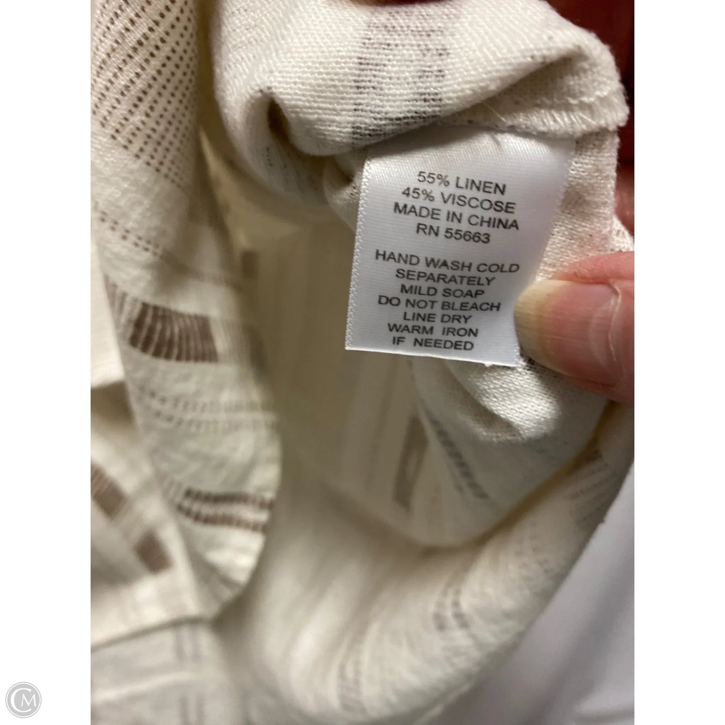 Dress Casual Midi By For Cynthia In Taupe, Size: M
