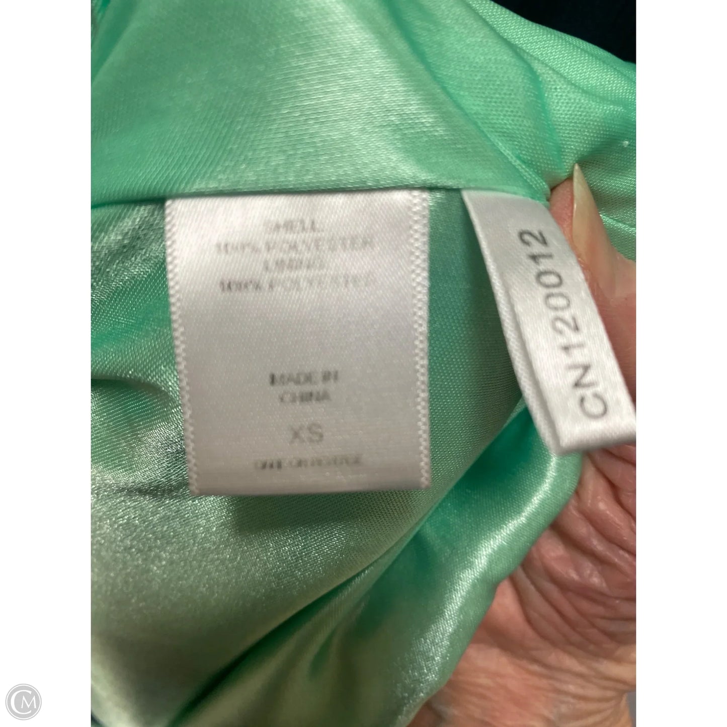 Dress Casual Maxi By New York And Co In Blue & Green, Size: Xs