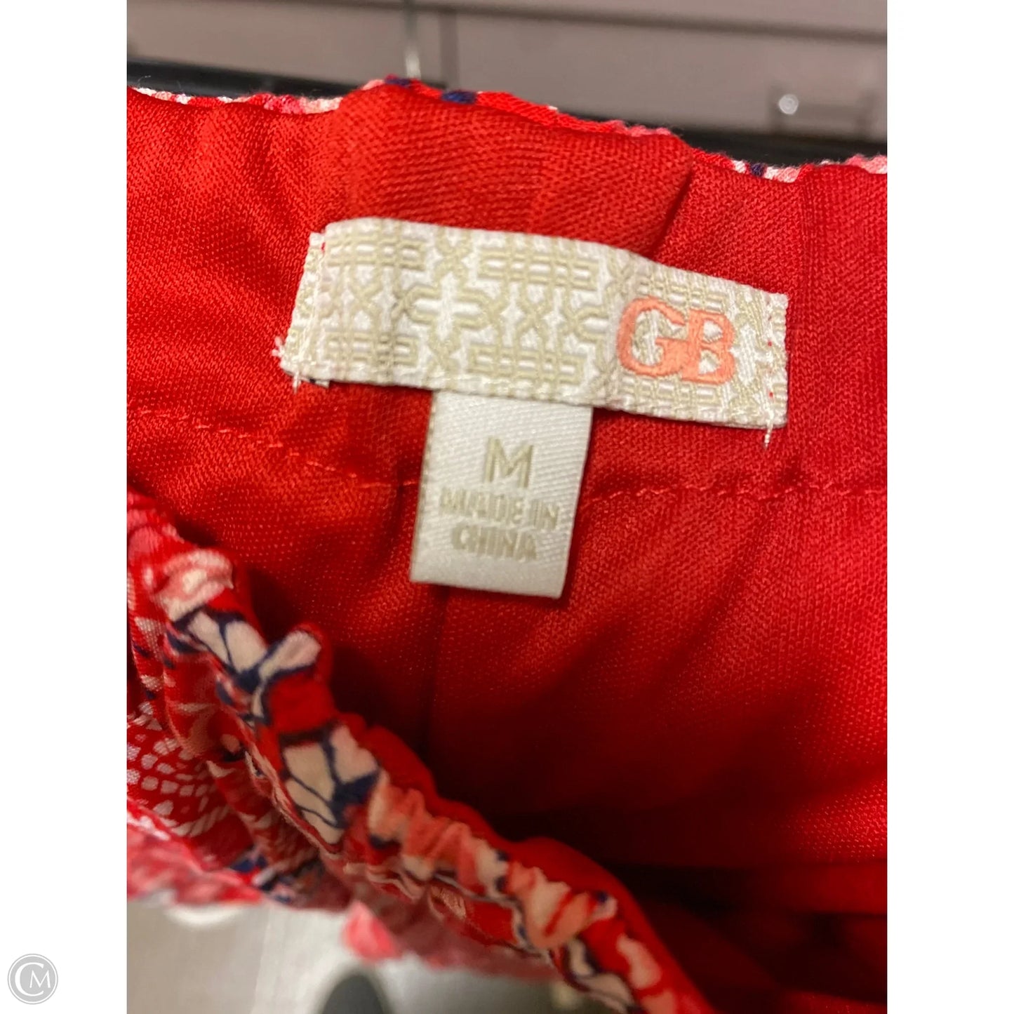 Shorts By Gb In Red, Size: 8