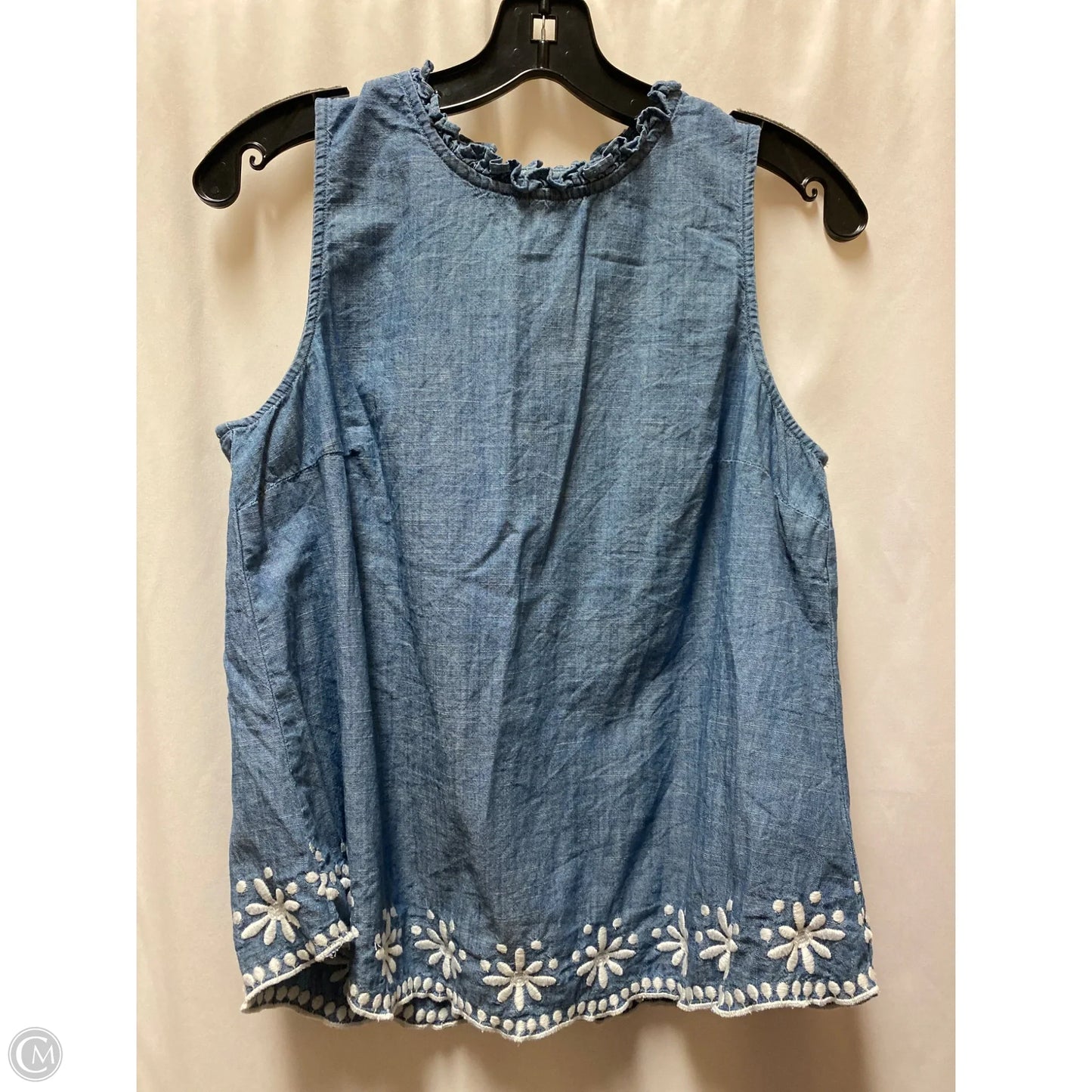 Tank Top By J. Crew In Blue, Size: S