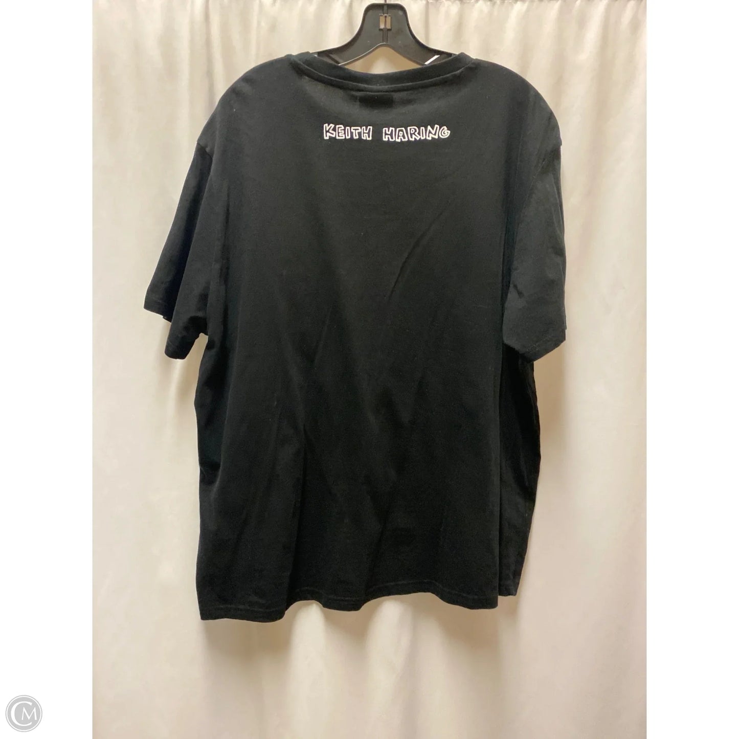 Top Short Sleeve By H&m In Black, Size: Xl