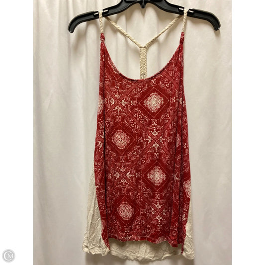 Tank Top By Maurices In Maroon, Size: Xl