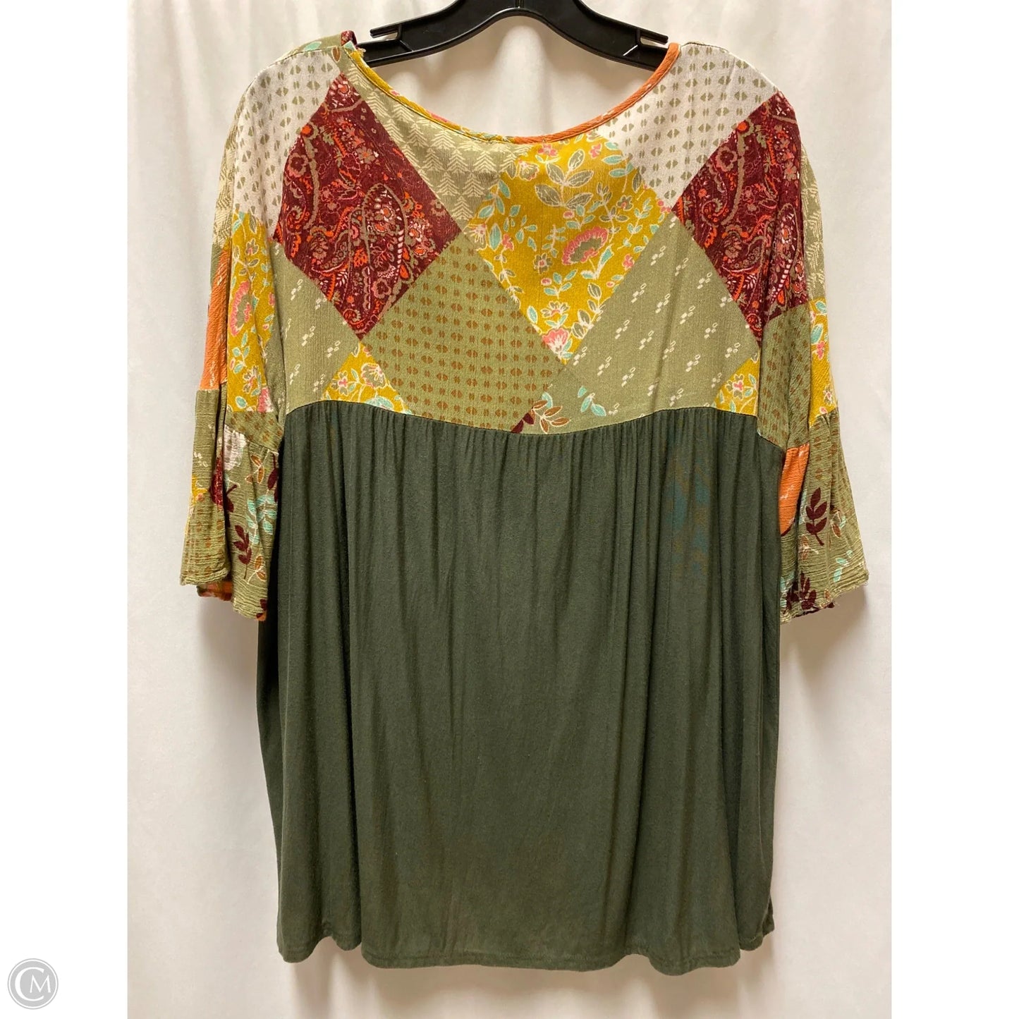Top Short Sleeve By Clothes Mentor In Green, Size: S