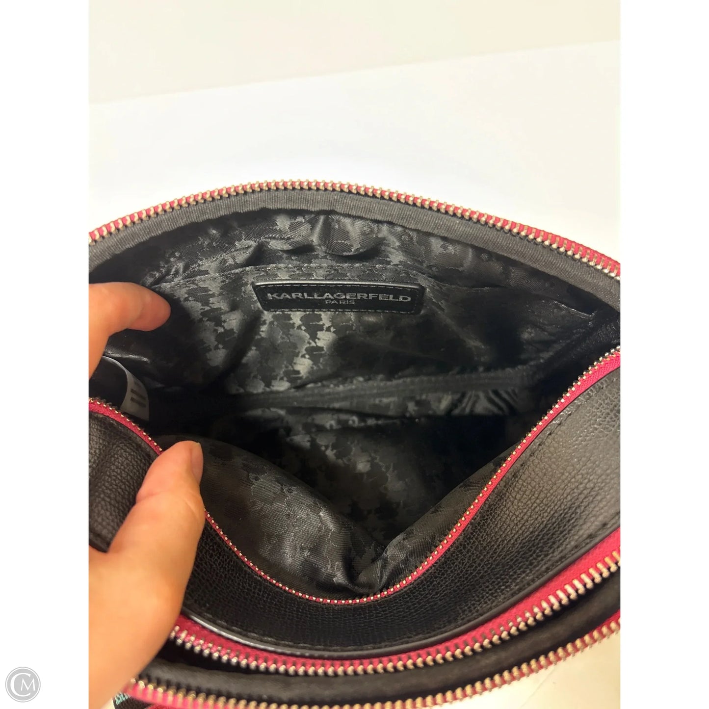 Crossbody Designer By Karl Lagerfeld, Size: Small