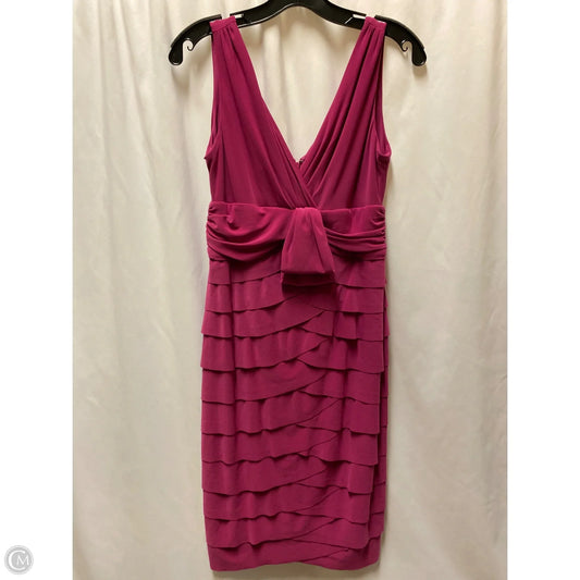 Dress Casual Midi By Jones New York In Pink, Size: Xs