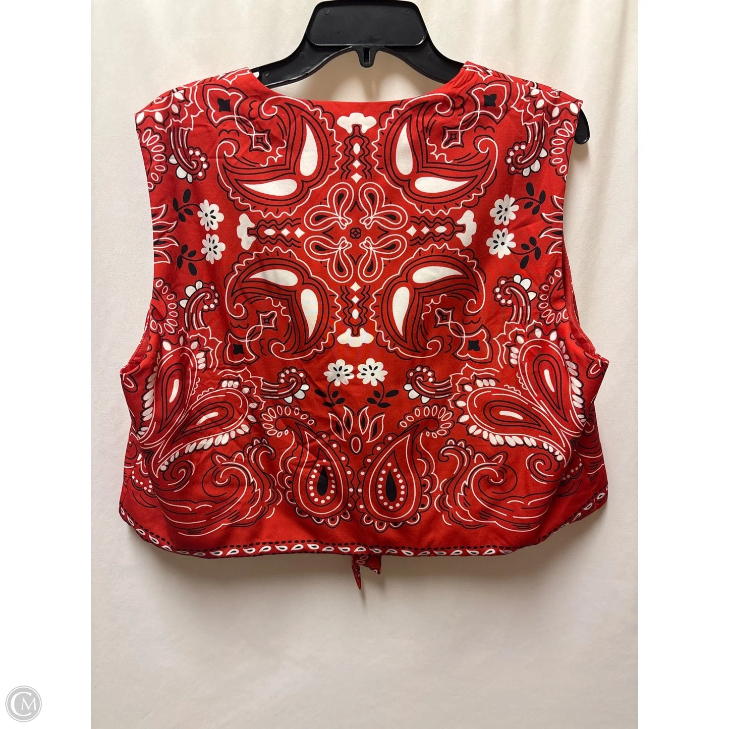 Vest Other By Commense In Red, Size: Xl