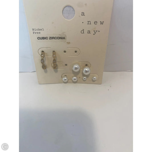 Earrings Other By A New Day, Size: 04 Piece Set