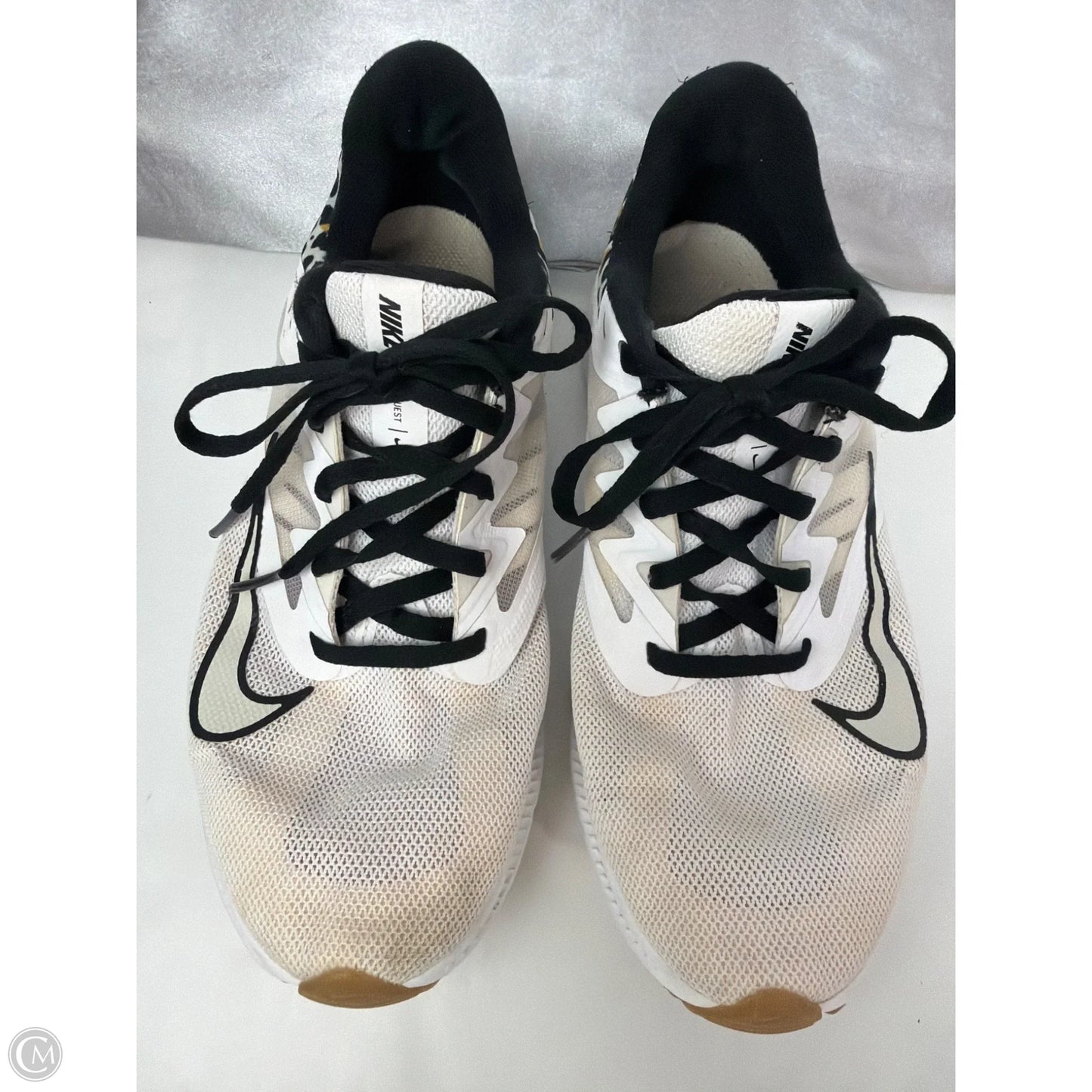 Shoes Athletic By Nike In White, Size: 8.5
