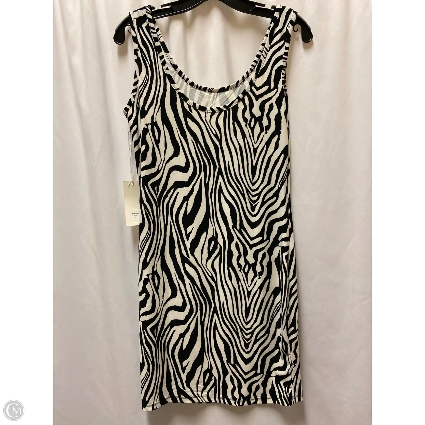 Dress Casual Midi By Clothes Mentor In Animal Print, Size: L