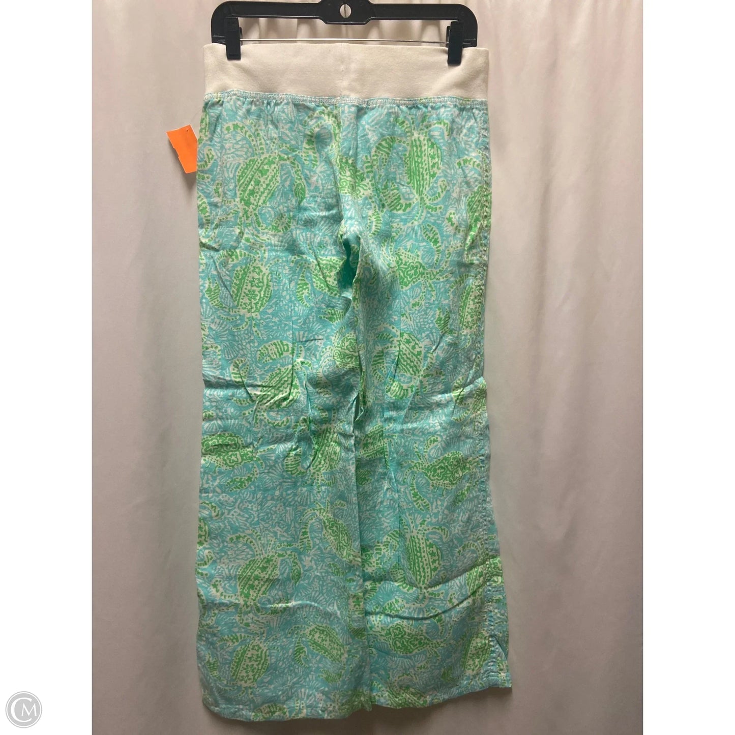 Pants Designer By Lilly Pulitzer In Blue & Green, Size: S
