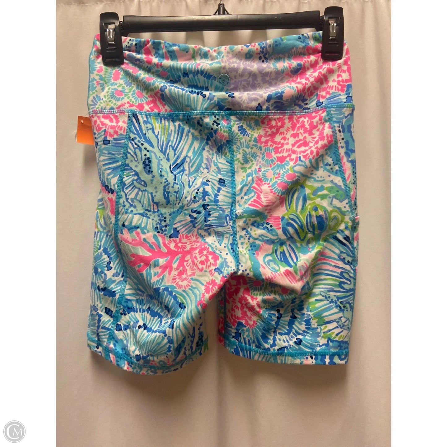 Shortalls Designer By Lilly Pulitzer In Teal, Size: S