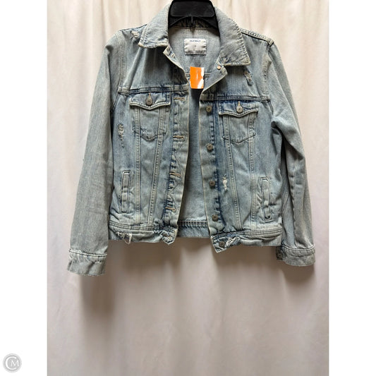 Jacket Denim By Old Navy In Blue Denim, Size: S