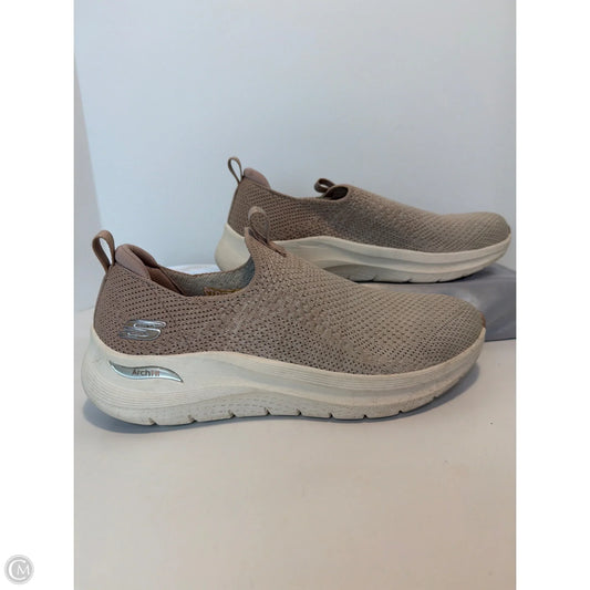 Shoes Athletic By Skechers In Beige, Size: 10