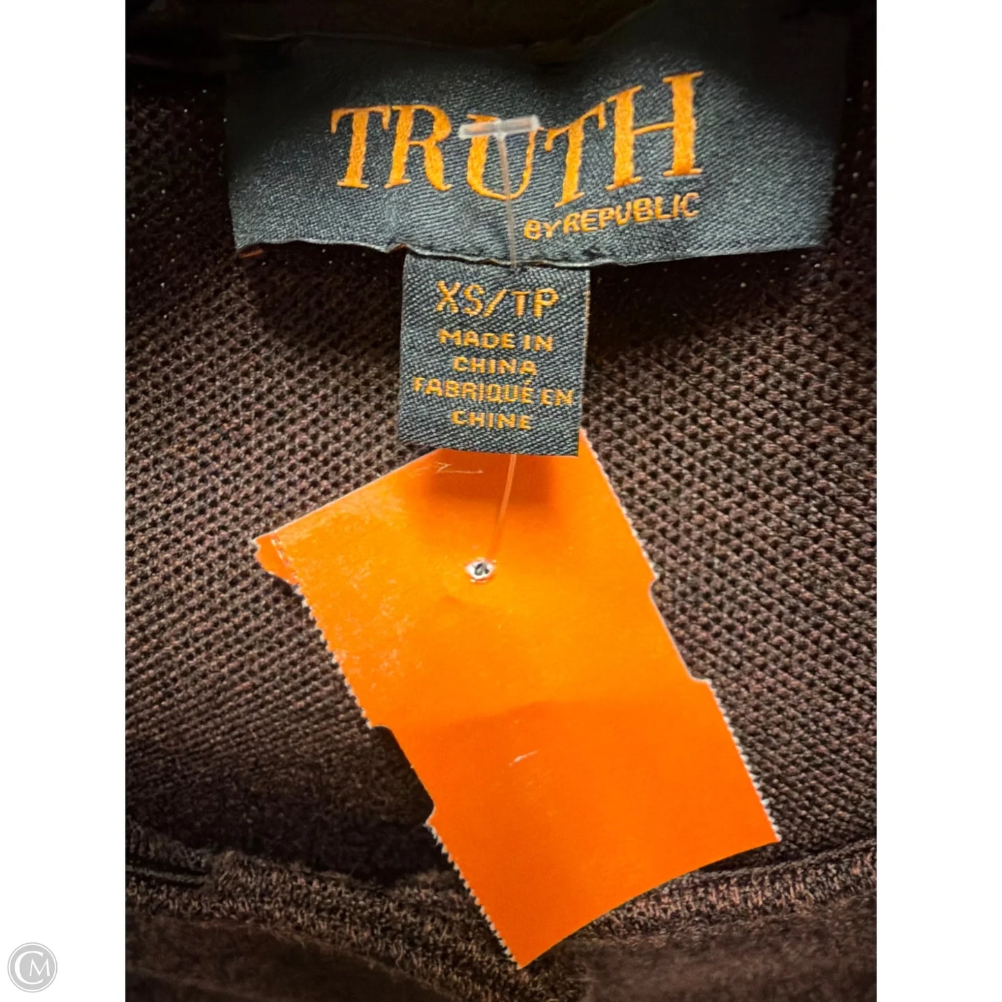 Vest Other By Truth In Brown, Size: Xs