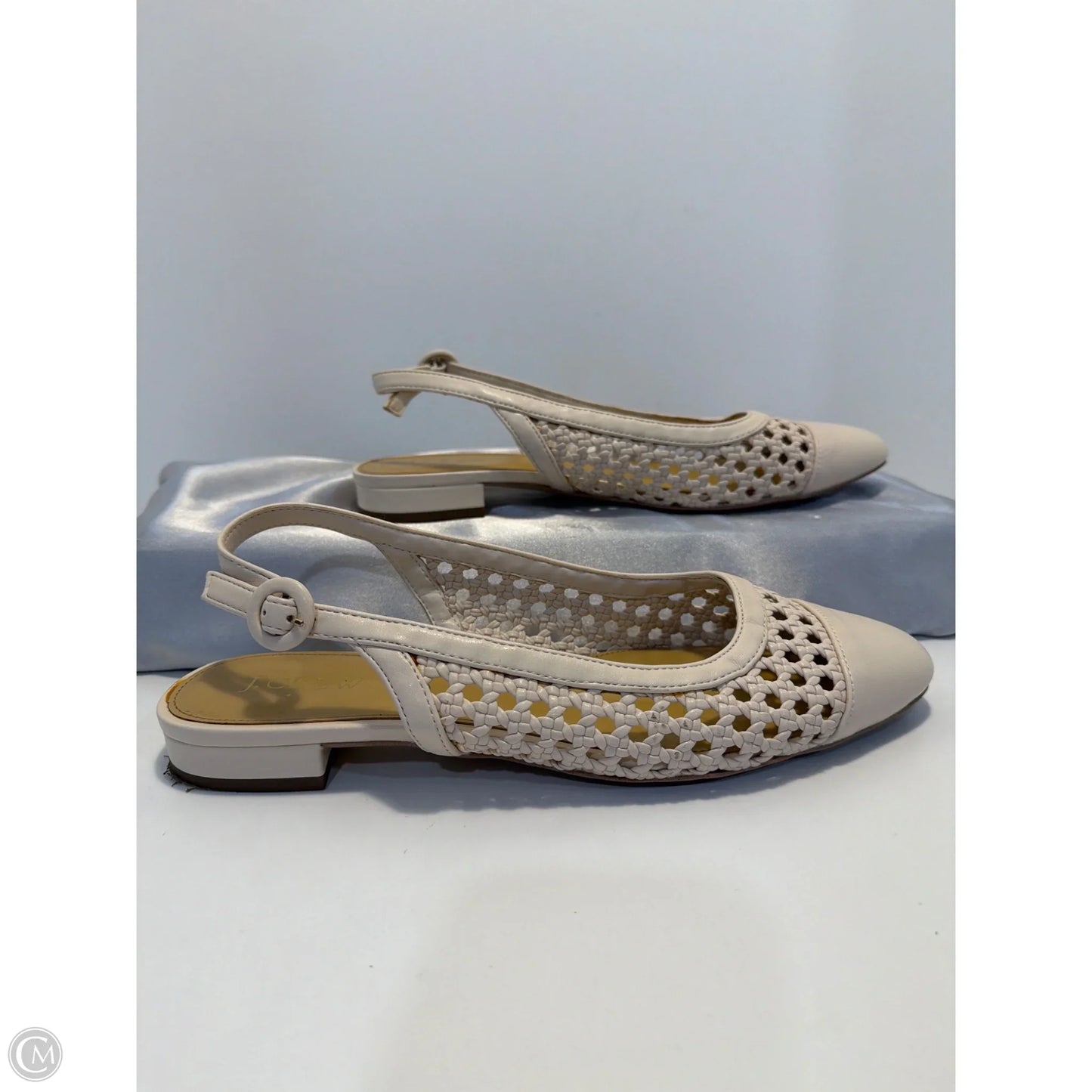 Sandals Flats By J. Crew In Cream, Size: 9