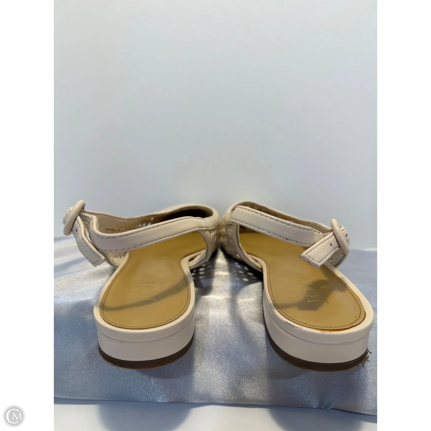 Sandals Flats By J. Crew In Cream, Size: 9