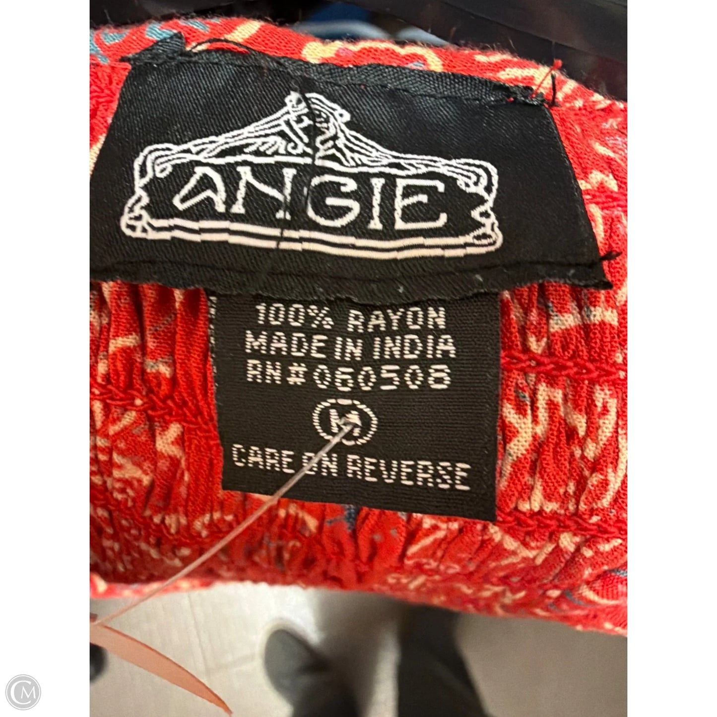 Top Sleeveless By Angie In Red, Size: M