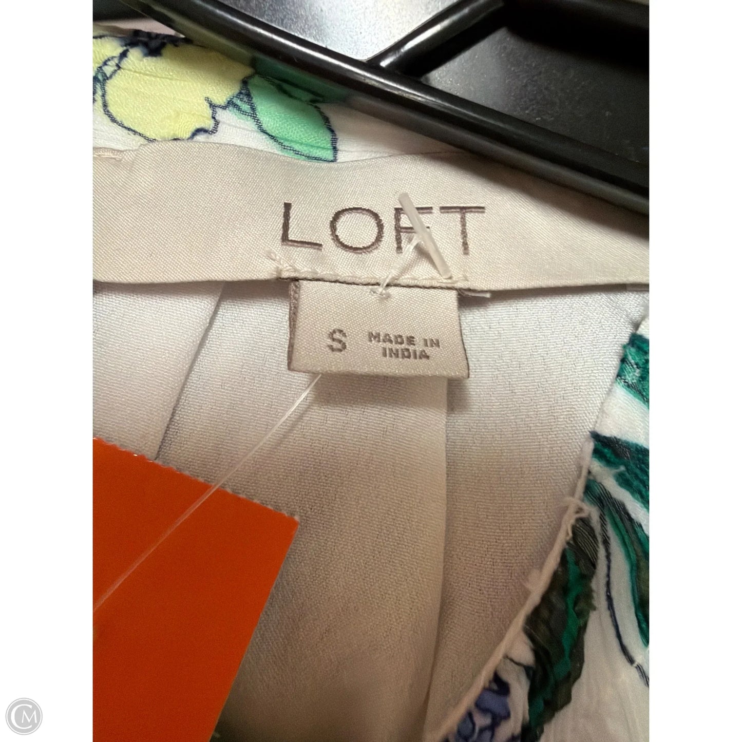 Top Sleeveless By Loft In White, Size: S