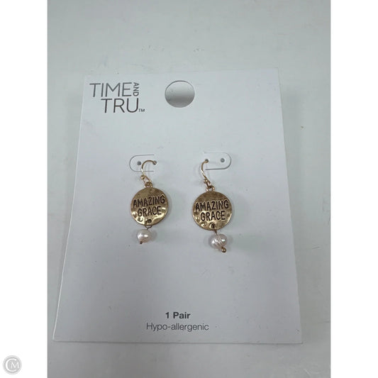 Earrings Dangle/drop By Time And Tru