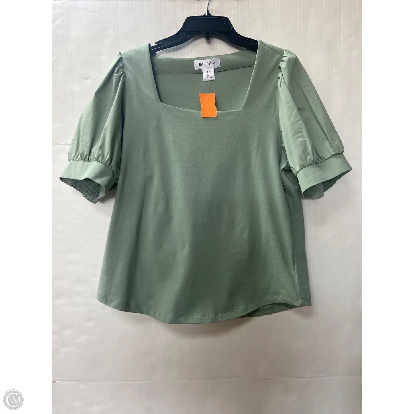 Top Short Sleeve By Bailey 44 In Green, Size: L