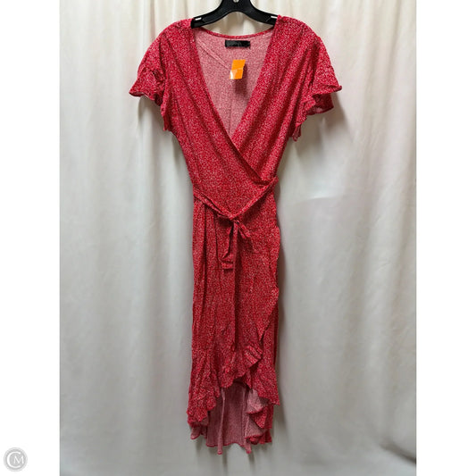 Dress Casual Maxi By Zesica In Red, Size: L
