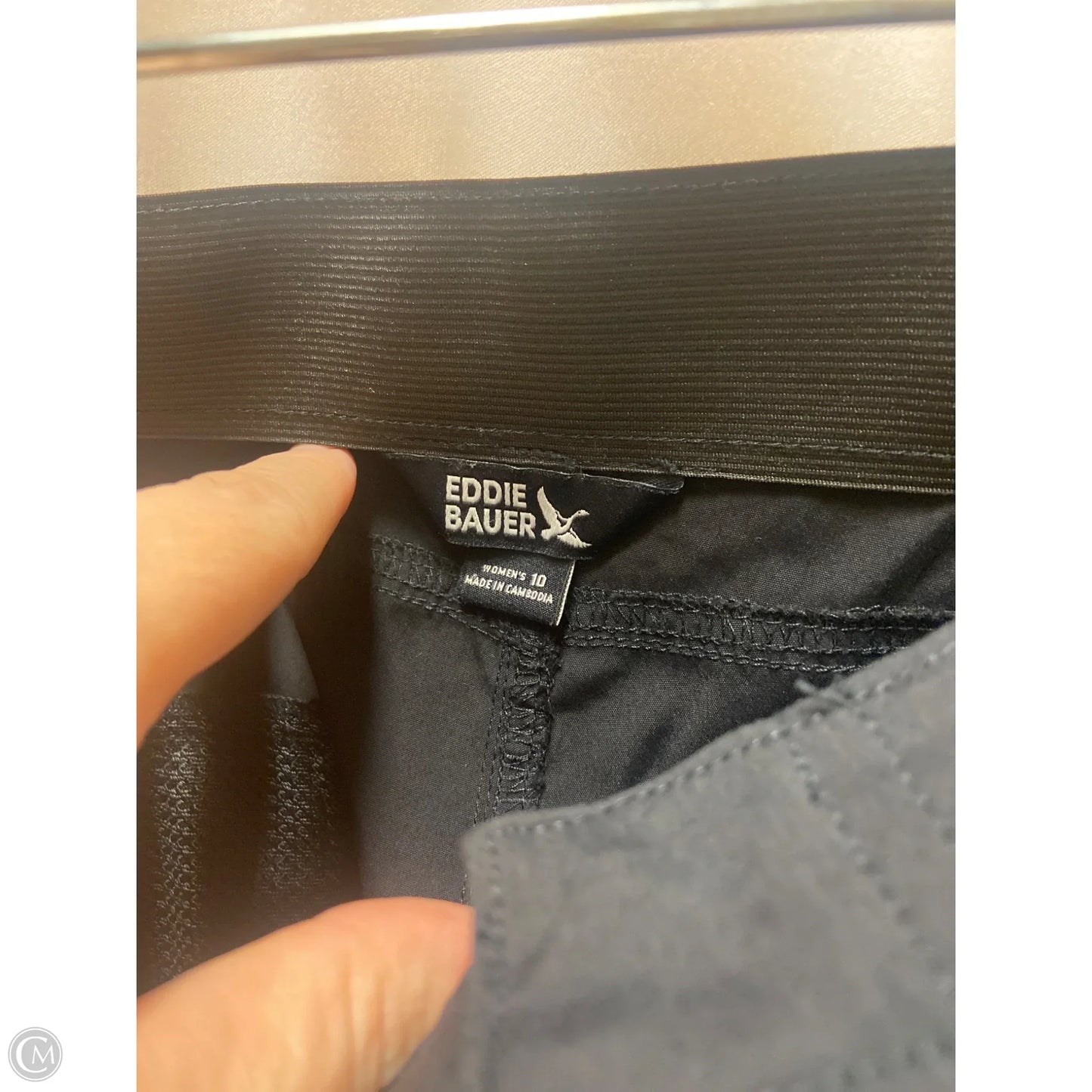 Shorts By Eddie Bauer In Black, Size: 10