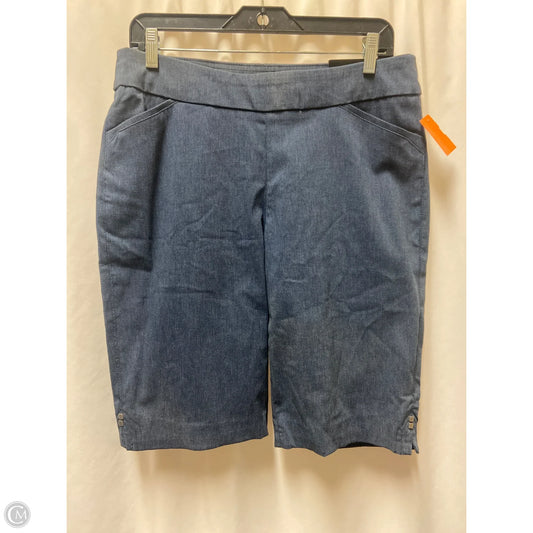 Shorts By Kim Rogers In Blue, Size: 10