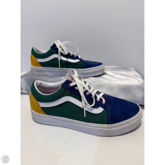 Shoes Sneakers By Vans In Multi-colored, Size: 7