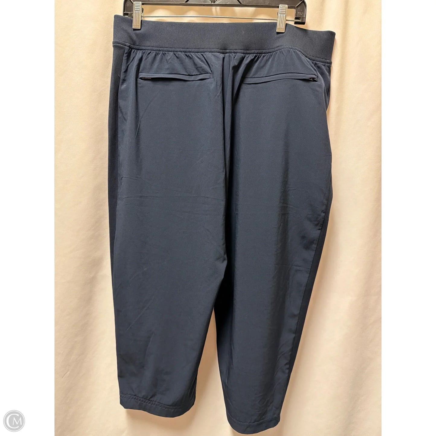 Athletic Capris By Athleta In Navy, Size: L