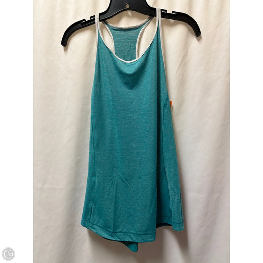 Athletic Tank Top By Lululemon In Teal, Size: M