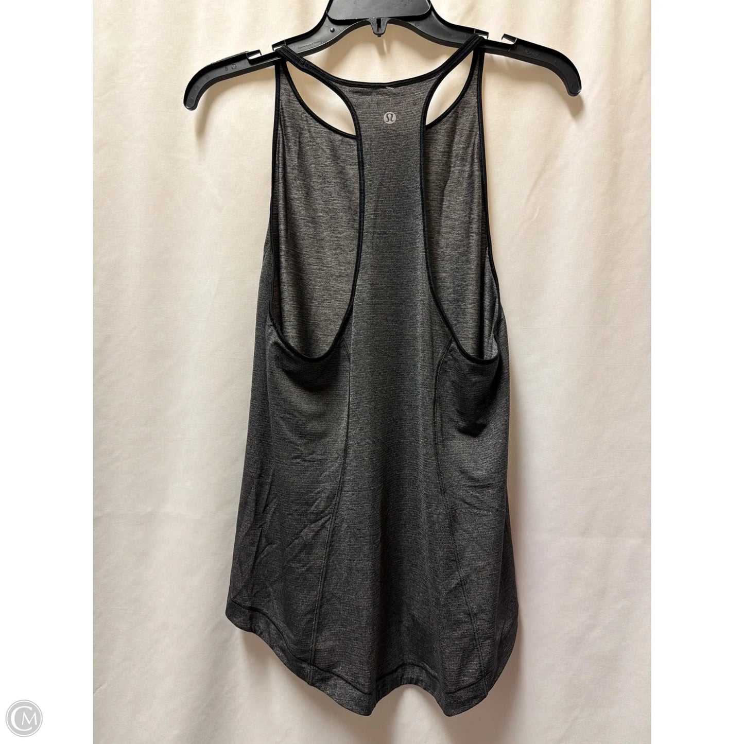 Athletic Tank Top By Lululemon In Grey, Size: M