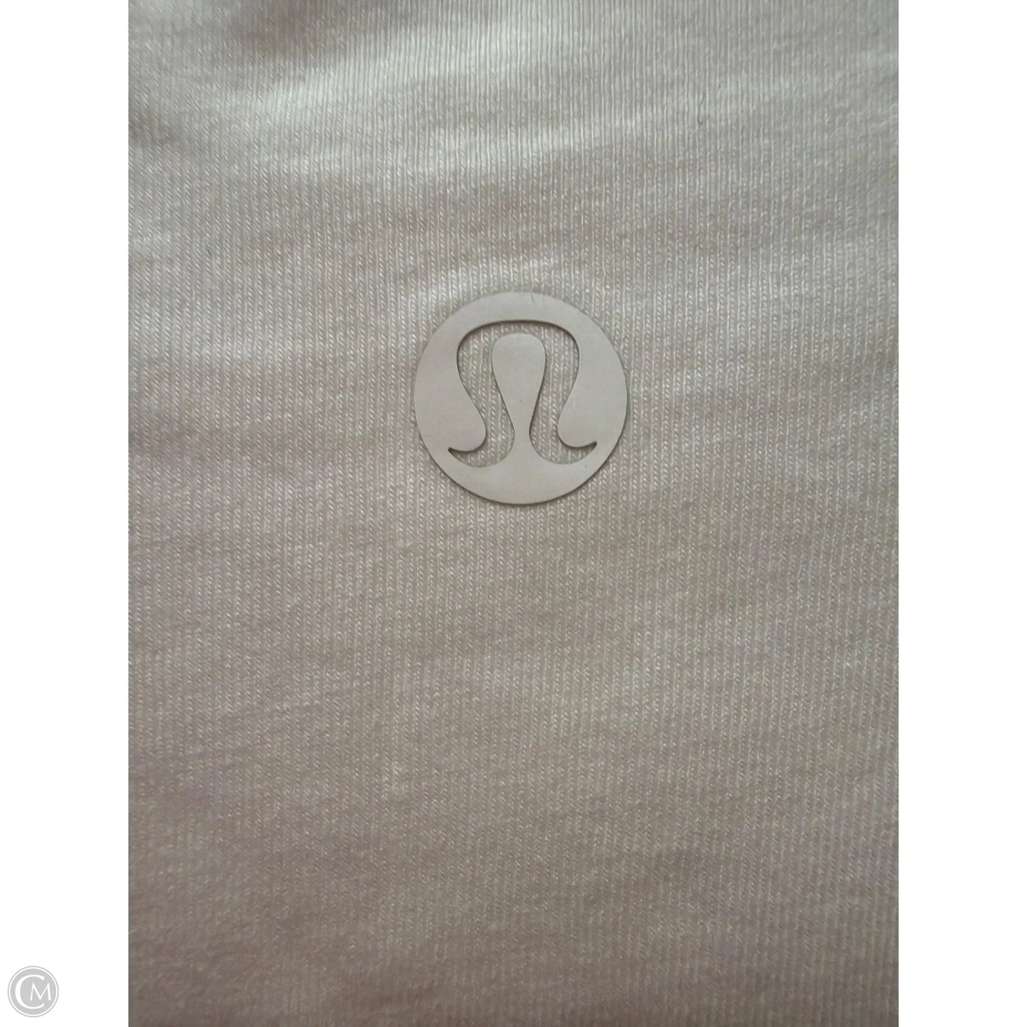 Athletic Tank Top By Lululemon In White, Size: M