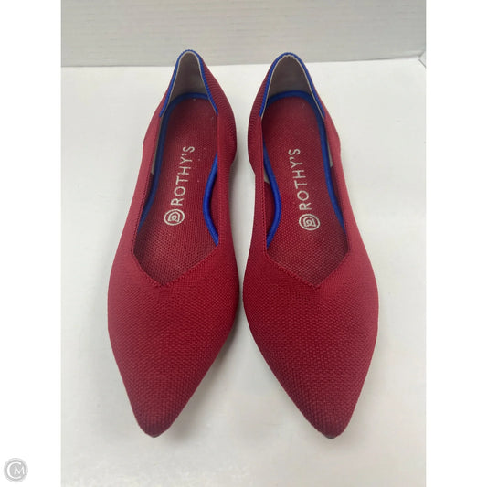 Shoes Flats By Rothys In Red, Size: 10