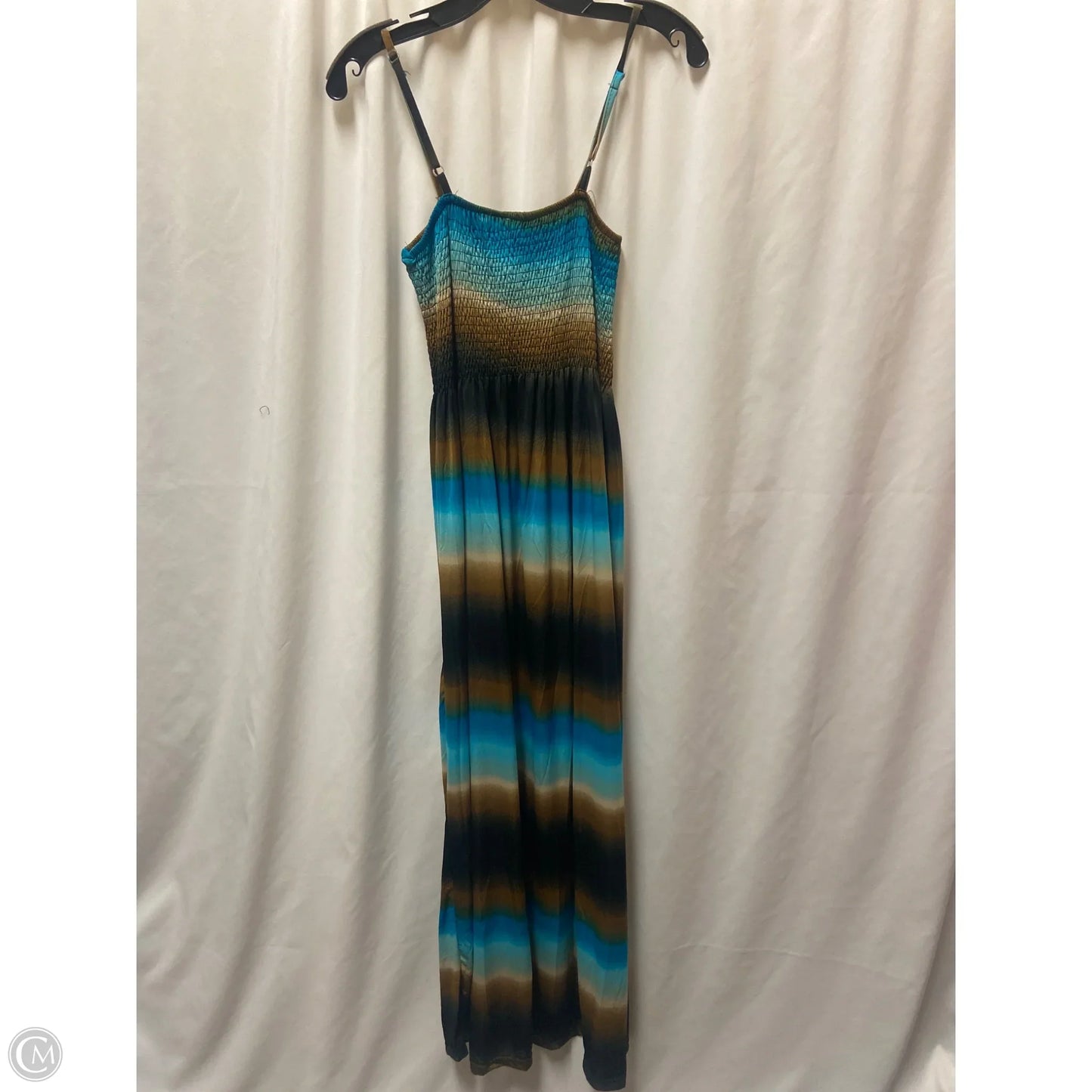 Dress Casual Maxi By Clothes Mentor In Blue, Size: Xl