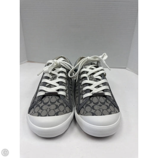 Shoes Designer By Coach In Grey, Size: 9
