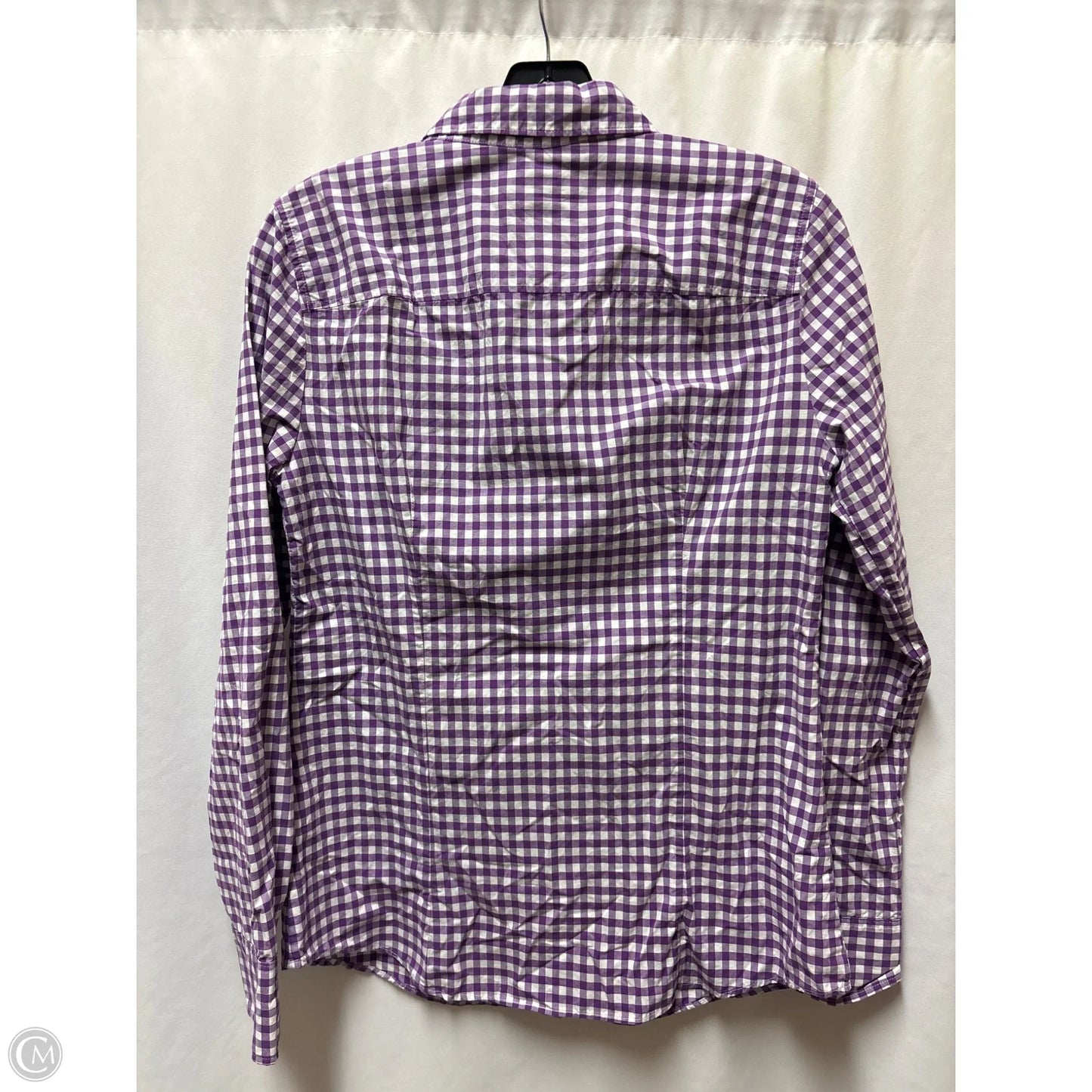 Top Long Sleeve By J. Crew In Purple, Size: S