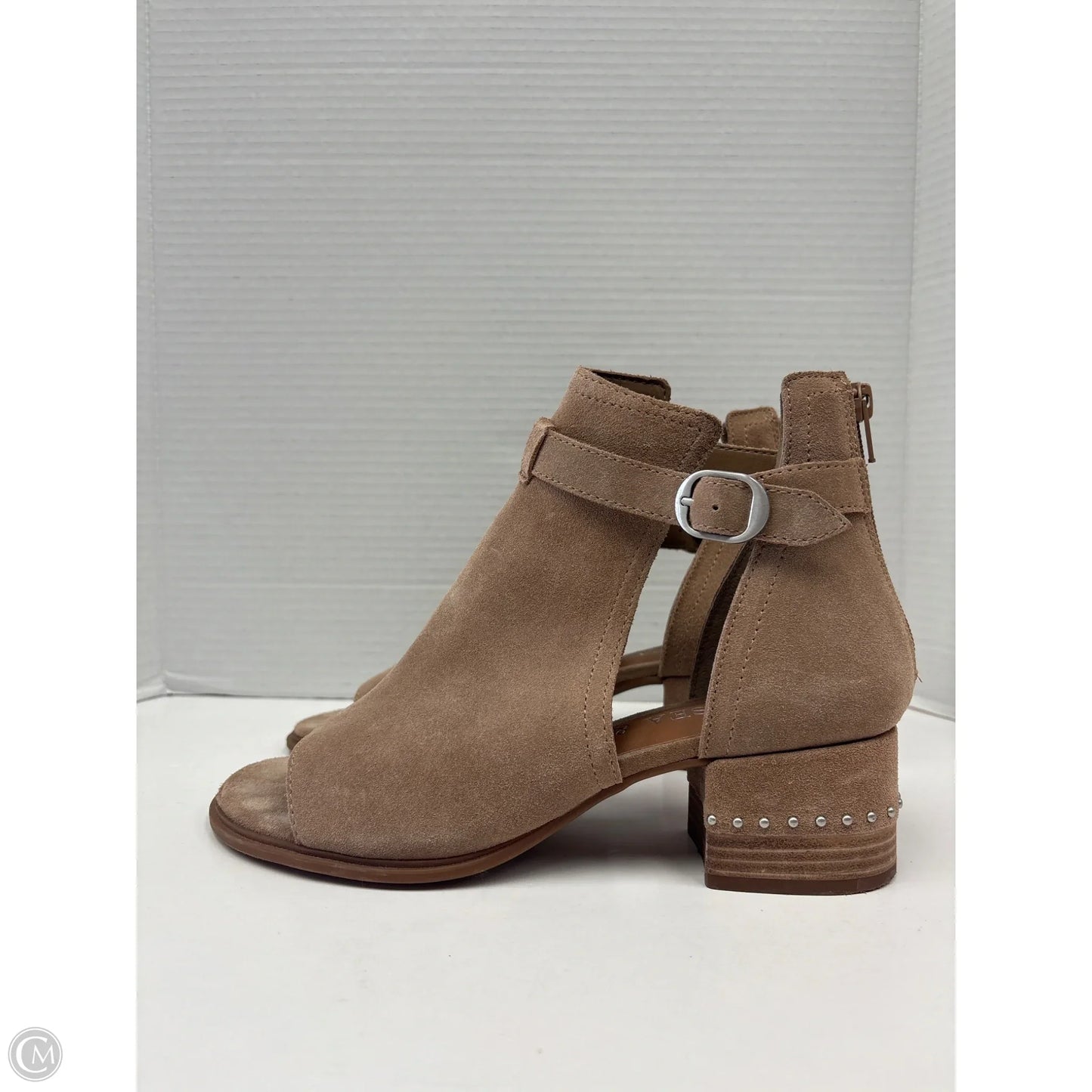 Shoes Heels Block By Chelsea And Violet In Beige, Size: 9