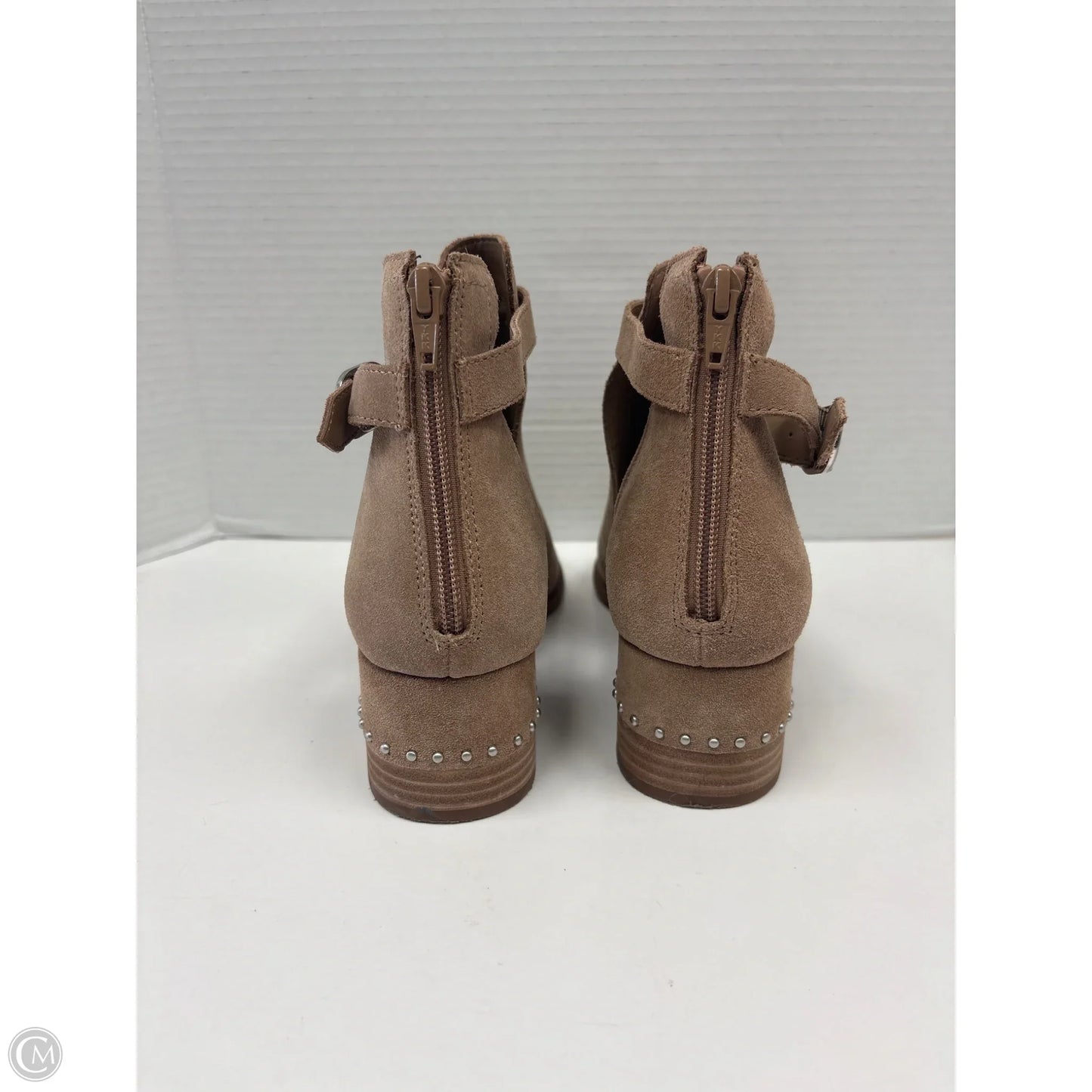 Shoes Heels Block By Chelsea And Violet In Beige, Size: 9