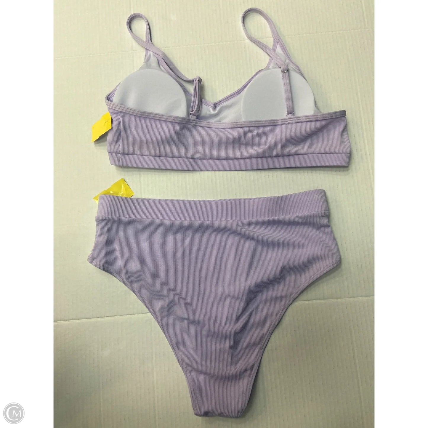 Swimsuit 2pc By Clothes Mentor In Purple, Size: Xl