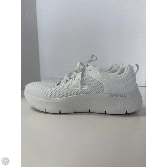 Shoes Athletic By Skechers In White, Size: 8.5