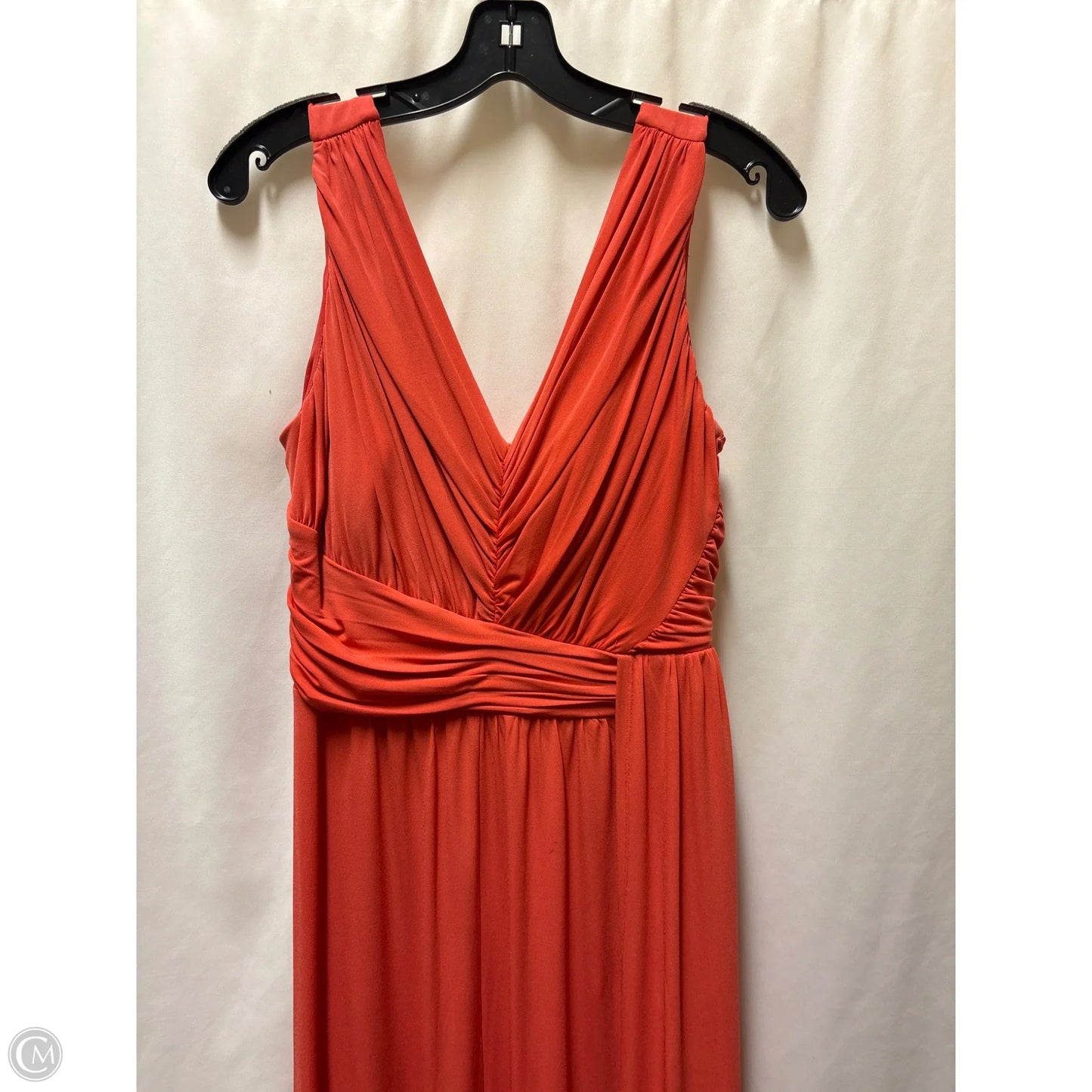 Dress Casual Maxi By Sangria In Peach, Size: L