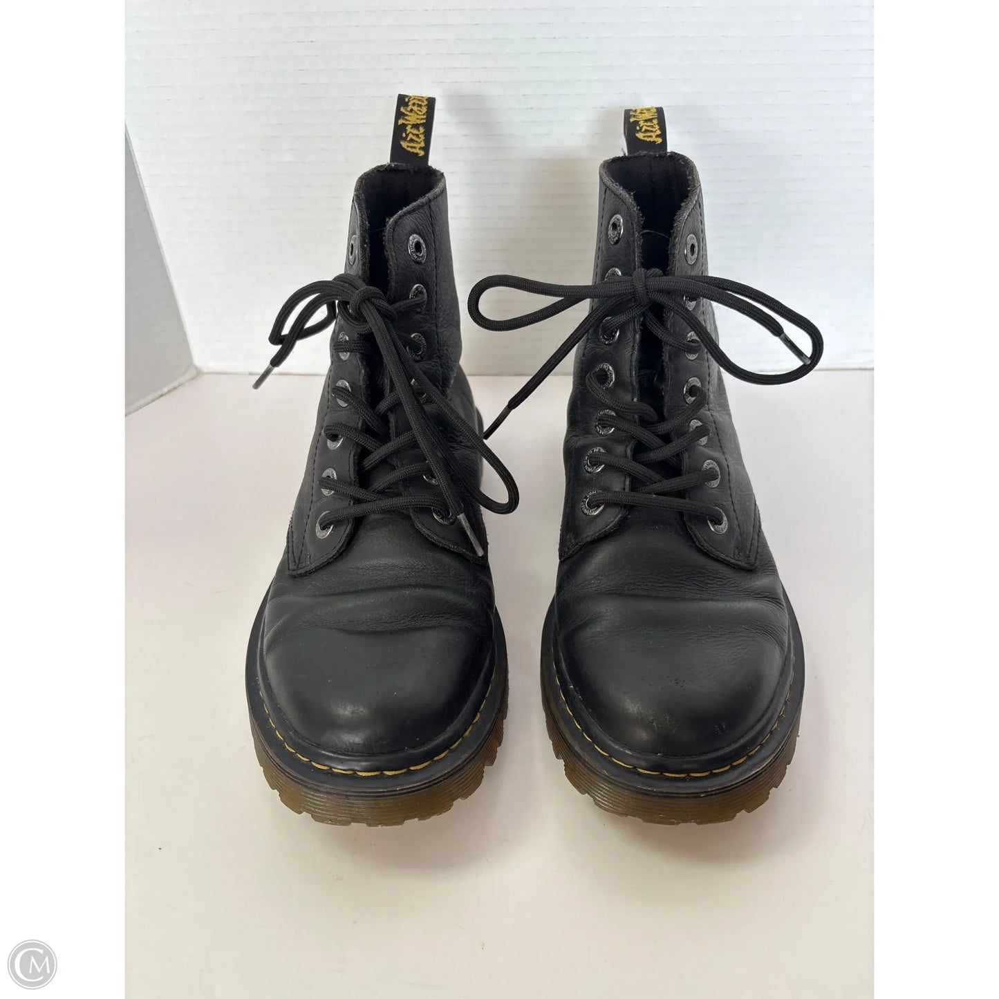 Boots Ankle Flats By Dr Martens In Black, Size: 7