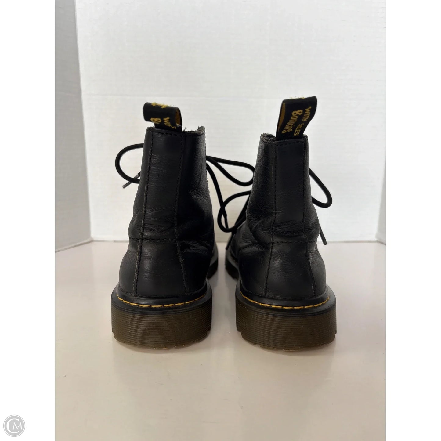 Boots Ankle Flats By Dr Martens In Black, Size: 7