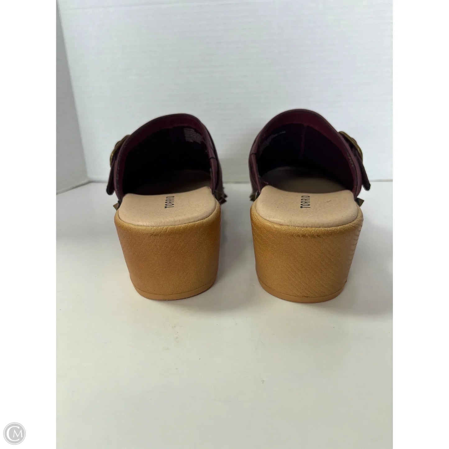 Shoes Heels Block By Torrid In Purple, Size: 8.5