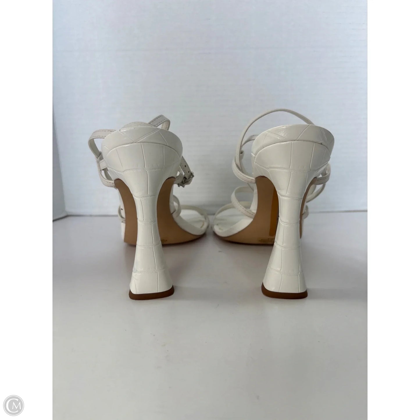 Shoes Heels Block By Sam Edelman In White, Size: 11