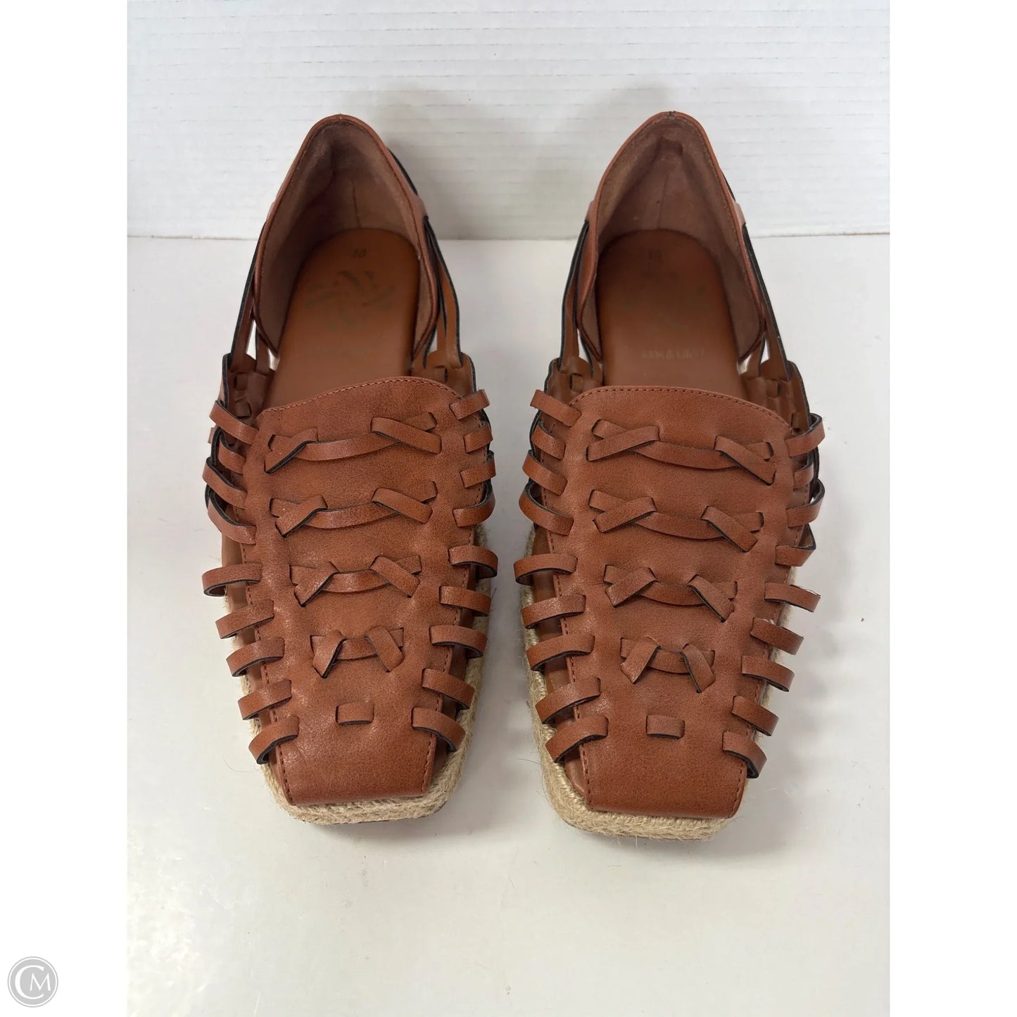 Sandals Flats By Sam And Libby In Brown, Size: 10