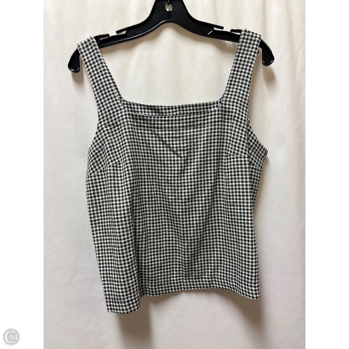 Top Sleeveless By A New Day In Black & White, Size: M