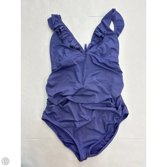 Swimsuit By Gap In Purple, Size: M