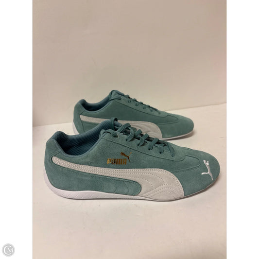 Shoes Sneakers By Puma In Green, Size: 8.5
