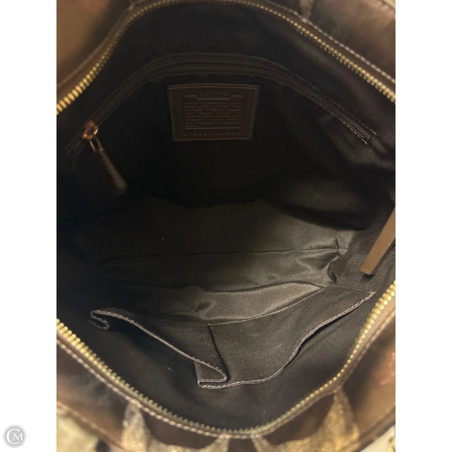 Handbag Designer By Coach, Size: Large